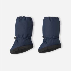 Navy and Black Winter Booties